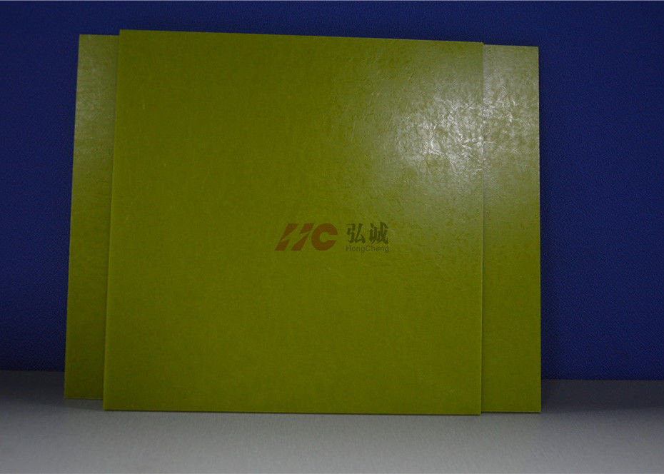 Dauerhaftes Isolierungs-Blatt UPGM 203/Gelb-lamellenförmig angeordnetes Blatt mit RoHS bestätigten